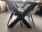 Tafelpoot zwart x staal, Huis en Inrichting, Ophalen, Tafelpoot, 50 tot 100 cm, Nieuw