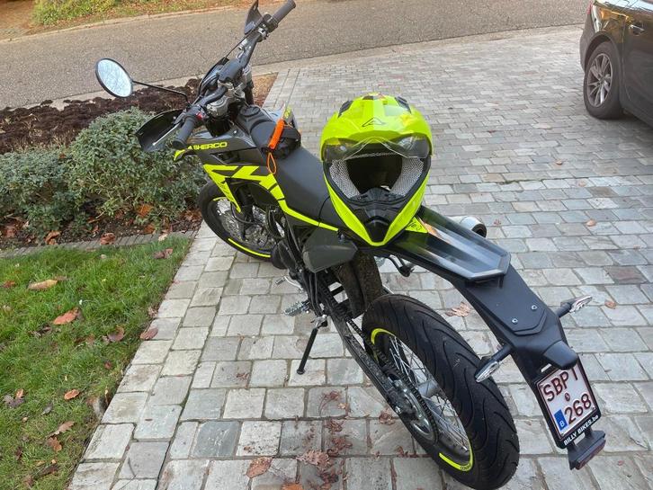 sherco bromfiets, Fietsen en Brommers, Brommers | Oldtimers, Overige merken, Klasse B (45 km/u), Ophalen