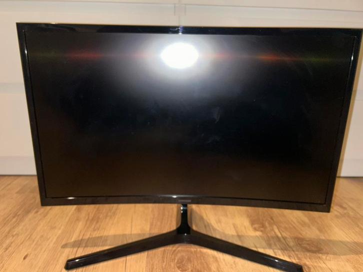Samsung 24-inch gebogen pc-scherm — Full HD — 75 Hz, Computers en Software, Monitoren, Zo goed als nieuw, HDMI, Gaming, VA, HD