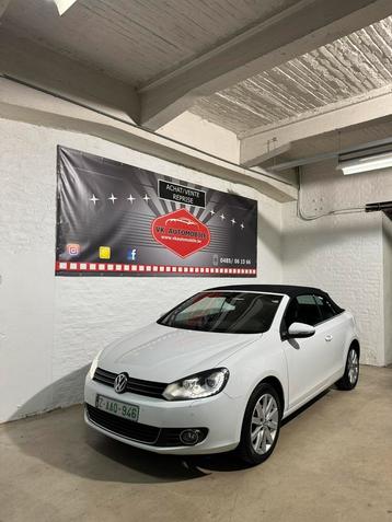 VW GOLF 6 cabriolet 1.6 TDI 77 KW 2013 disponible aux enchères