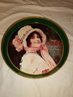 Metalen dienblad Coca-Cola . Vintage, Verzamelen, Ophalen, Gebruikt, Gebruiksvoorwerp