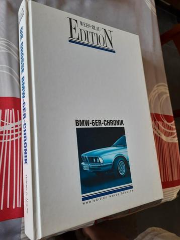 Bmw 6er e24 Chronik edition blau weiss beschikbaar voor biedingen