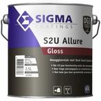 Sigma S2U Allure Gloss - 2,5 liter - WIT, Doe-het-zelf en Bouw, Verf, Beits en Lak, Nieuw, Verf, Ophalen of Verzenden, Wit
