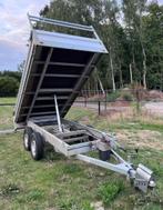 Aanhangwagen remork dubbelas kipper, Auto diversen, Aanhangers en Bagagewagens, Ophalen, Zo goed als nieuw