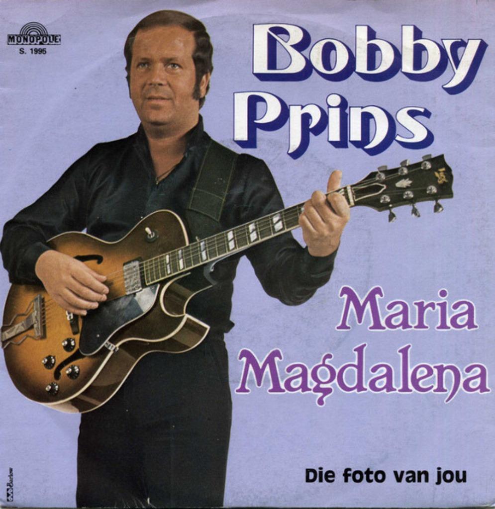 Bobby Prins – Maria Magdalena, CD & DVD, En néerlandais, Enlèvement ou Envoi, Single, Comme neuf