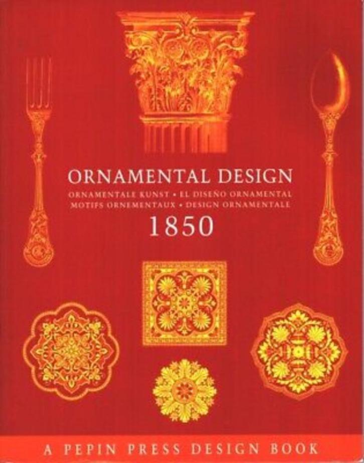 Kunstboek  Ornamental design 1850, Boeken, Kunst en Cultuur | Beeldend, Zo goed als nieuw, Ophalen of Verzenden