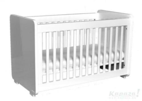 WoodWork PURE Lit évolutif Blanc intense laqué, Kinderen en Baby's, Babywiegjes en Ledikanten, Zo goed als nieuw, Ledikant, Ophalen