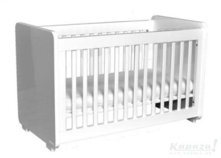 WoodWork PURE Lit évolutif Blanc intense laqué, Kinderen en Baby's, Babywiegjes en Ledikanten, Zo goed als nieuw, Ledikant, Ophalen