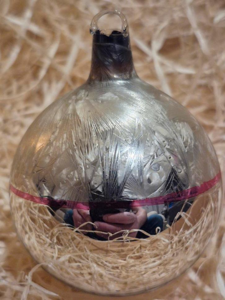 Ajeko antieke kerstbal, Diversen, Kerst, Ophalen of Verzenden