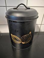 Metalen bewaardoos uien, Ophalen, Zo goed als nieuw