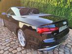 Audi A5 Cabriolet 40 TFSI S line OPF tronic (bj 2021), Auto's, 4 cilinders, Zwart, Leder, Bedrijf