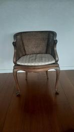 Zetel met rotan rug en zitvlak, Ophalen