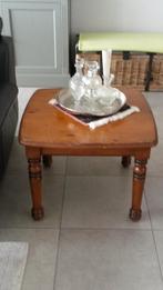 Salontafel hout, Huis en Inrichting, Ophalen, Gebruikt, 50 tot 100 cm, Vierkant