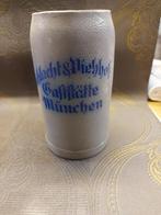 Oude Duitse bierpot München 1 liter, Antiek en Kunst, Ophalen of Verzenden