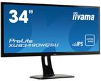 Iiyama ProLite 34 inch scherm - geweldig voor home office, Computers en Software, Monitoren, Ophalen, Iiyama, IPS, Zo goed als nieuw