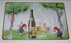 LA CHOUFFE BIER : Metalen Bord La Chouffe - In Het Bos, Verzamelen, Verzenden, Nieuw, Reclamebord, Plaat of Schild, Overige merken