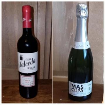 Spaanse Wijn + Cava =5€ allebei beschikbaar voor biedingen