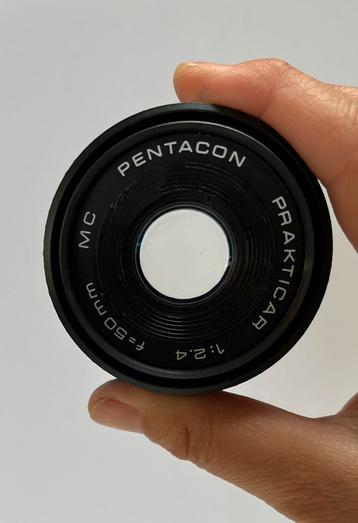 Pentacon prakticar 1:24 f 50 mm MC goed 