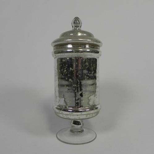 Kwikzilveren pot met deksel, apothekerspot, rond 1900 (armel, Antiquités & Art, Antiquités | Verre & Cristal, Envoi