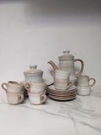 Franse vintage koffieset, Enlèvement, Comme neuf, Céramique, Service complet