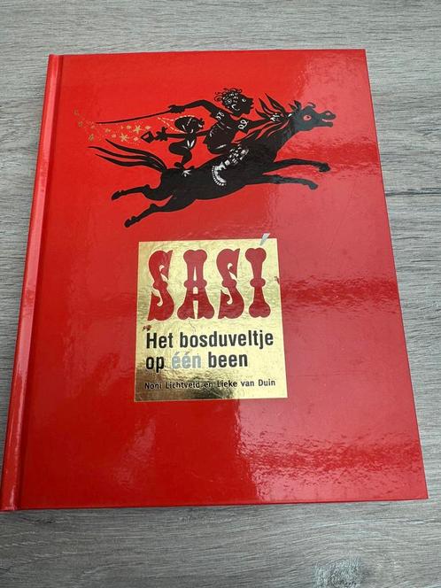 Lieke van Duin - Sasí het bosduveltje op èèn been, Boeken, Kinderboeken | Jeugd | onder 10 jaar, Zo goed als nieuw, Ophalen