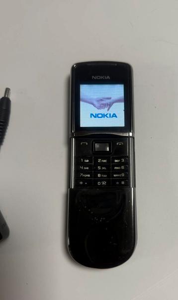 Nokia 8800 Sirocco (8800d) zwart beschikbaar voor biedingen
