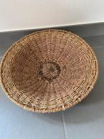 Rieten mand 40cm, Huis en Inrichting, Ophalen, Mand, Rond, Zo goed als nieuw