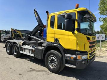 Scania P410 6x4 HOOKLIFT MARREL 20T - RETARDER - WB 3m90 - S beschikbaar voor biedingen