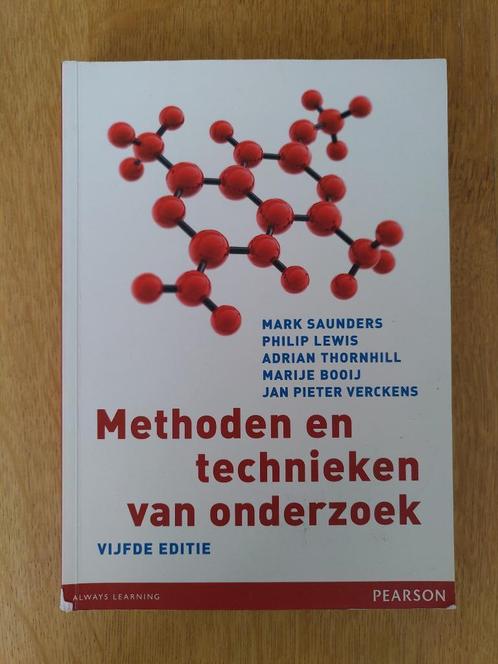 Methoden en technieken van onderzoek, Livres, Livres d'étude & Cours, Enlèvement ou Envoi