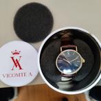 Montre Vicomte A. bracelet cuir, Bijoux, Sacs & Beauté, Cuir, Autres marques, Autres matériaux, Enlèvement