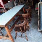 table et chaises rustique, Ophalen of Verzenden