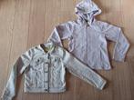 Mooi jeansjasje en hoodie in maat 140 in zeer goede staat, Kinderen en Baby's, Kinderkleding | Maat 140, Ophalen, Gebruikt, Meisje