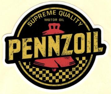 Pennzoil Supreme Quality sticker #8 beschikbaar voor biedingen