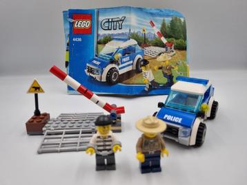 Voiture de patrouille Lego City 4436, Enlèvement ou Envoi, Comme neuf, Ensemble complet, Lego