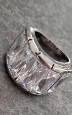 Ringen, Met kristal, Gebruikt, Verzenden, Zilver