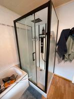 Aurlane zwarte douchecabine, Huis en Inrichting, Badkamer | Complete badkamers, Met douche, Zo goed als nieuw