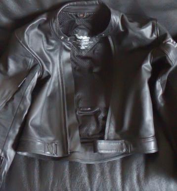 Blouson cuir Richa taille S cuir aéré perforé été beschikbaar voor biedingen