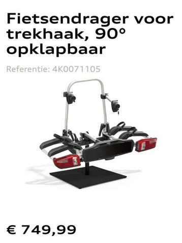 Fietsendrager audi beschikbaar voor biedingen