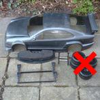 FG Mercedes CLK DTM 530 kap + steunen, carbon strips, bumper, Hobby en Vrije tijd, Modelbouw | Radiografisch | Auto's, Ophalen of Verzenden