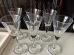 6 shotglaasjes, Enlèvement ou Envoi, Comme neuf, Verres et Verres à shot
