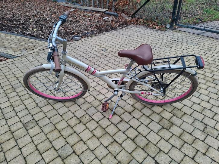 Meisjesfiets 24 inch in zeer goede staat, Btwin Poply 500., Fietsen en Brommers, Fietsen | Meisjes, Ophalen