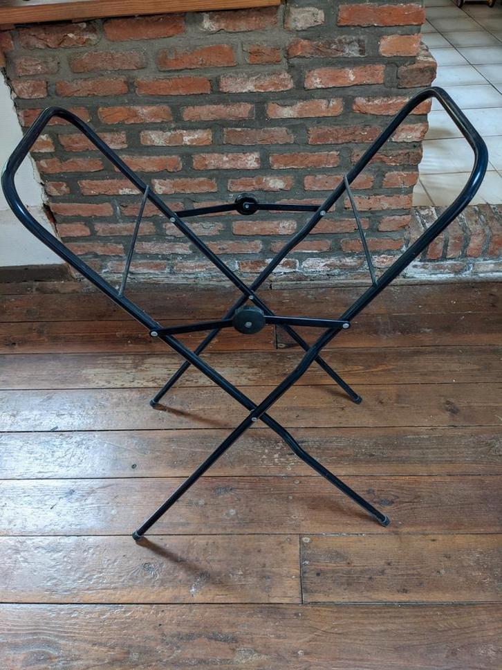 Statief /Staantje /Poot voor babybad - Zwart metaal, Kinderen en Baby's, Badjes en Verzorging, Zo goed als nieuw, Badje, Ophalen