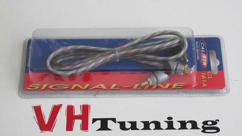 Caliber CL 161A RCA kabel 1Meter met 90 graden plug, Auto diversen, Autospeakers, Nieuw, Ophalen