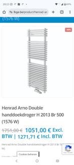 Henrad Arno double, Doe-het-zelf en Bouw, Verwarming en Radiatoren, Ophalen, Radiator, Nieuw, Minder dan 60 cm