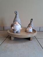 Decoratieschaal met 2 kabouters, Ophalen, Zo goed als nieuw