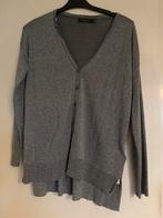 Glinsterende zwart/zilver damesgilet, Kleding | Dames, Maat 38/40 (M), Cortefiel, Zwart, Ophalen of Verzenden