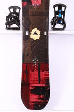 155 snowboard BURTON RADIUS WIDE, black/red, Sport en Fitness, Verzenden, Gebruikt, Bindingen