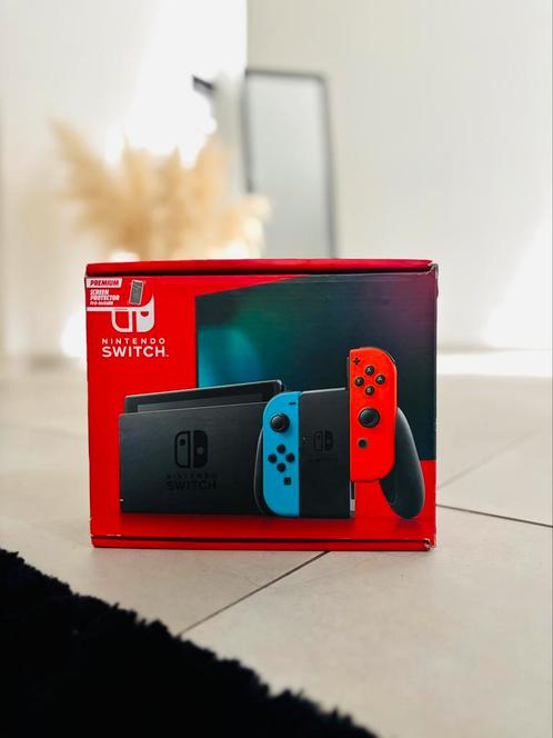 Nintendo Switch + jeux Super Mario bros 3 D, Games en Spelcomputers, Spelcomputers | Nintendo Switch, Zo goed als nieuw, Ophalen