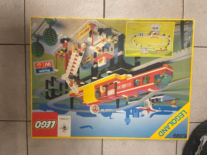 Lego 6399 monorail 1990, Verzamelen, Speelgoed, Gebruikt, Ophalen