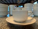 Ensemble de 12 tasses de café avec assiettes -Sellman Weiden, Uni, Enlèvement ou Envoi, Comme neuf, Porcelaine